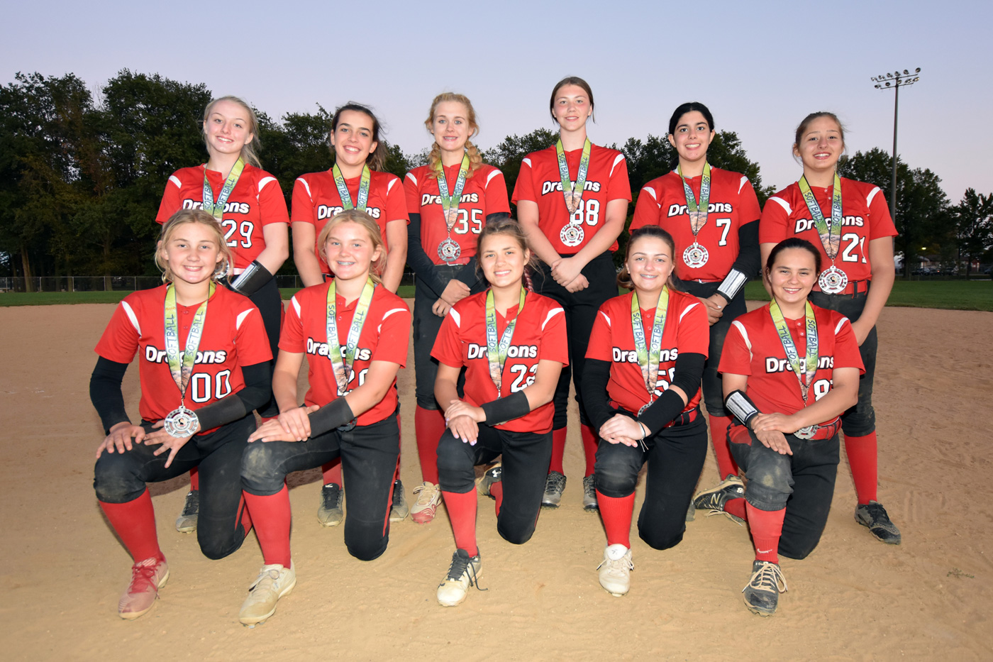 NJ Dragons 16U Takes 2nd Place